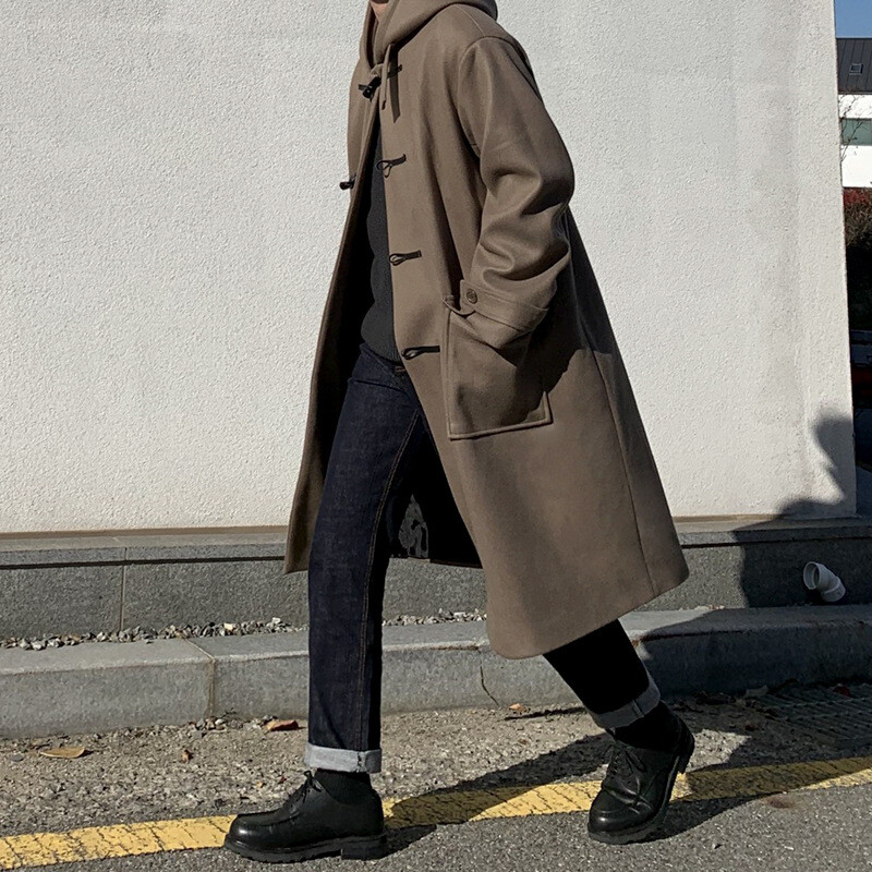 rolarola★大人気★HOOD DUFFLE LONG COAT MUSINSA | ROLAROLA HOOD DUFFLE LONG COAT NAVY