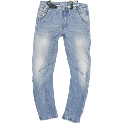 G-Star Raw Women's Denim Arc Navy 3D Tapered Braces Size 26x32