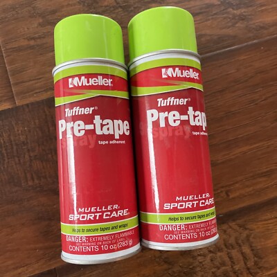 Mueller Tuffner 200902N Adherant Spray Pre-tape Pack Of 2  10 oz can  Sport Care