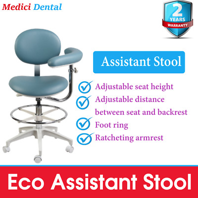 Dental Rimostool Classical Assistant Stool,  2 Year Wrnty, Choose Color, USA