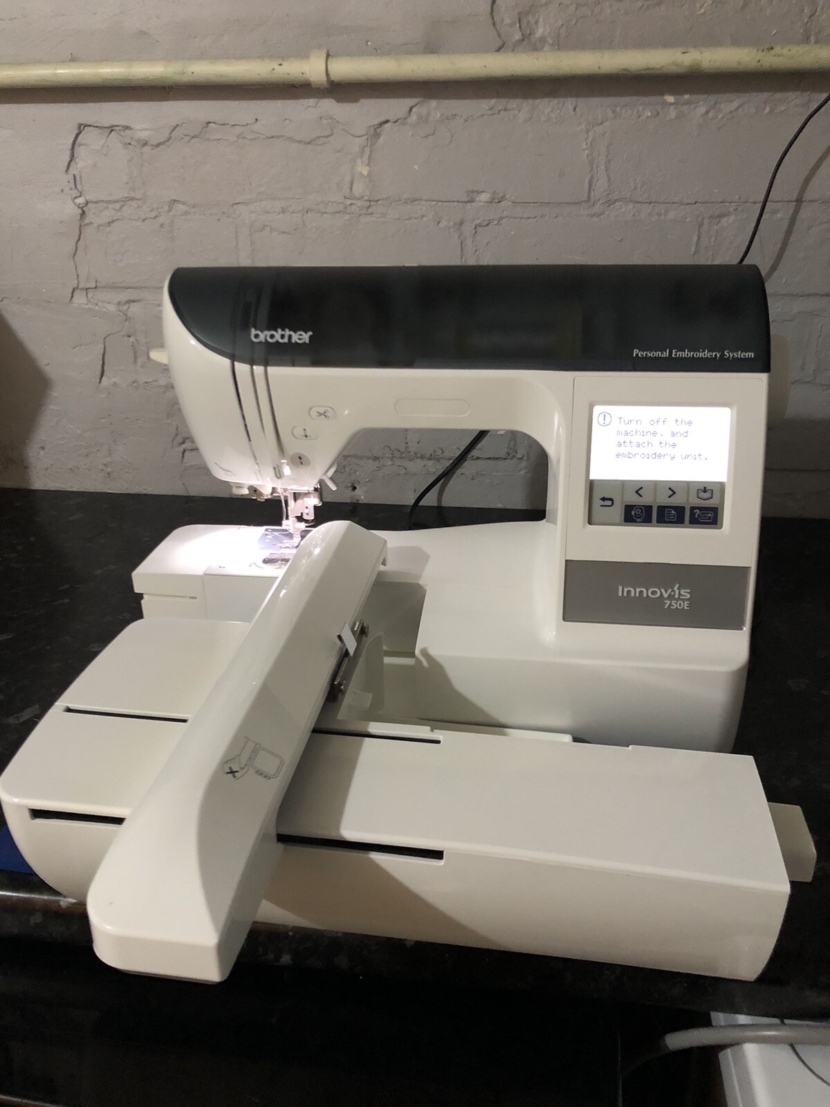 Brother Innovis 750e Embriodery Machine eBay