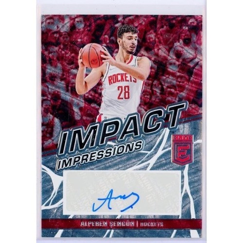 Alperen Sengun #II-ASG 2022 Panini Donruss Elite Impact Impressions card
