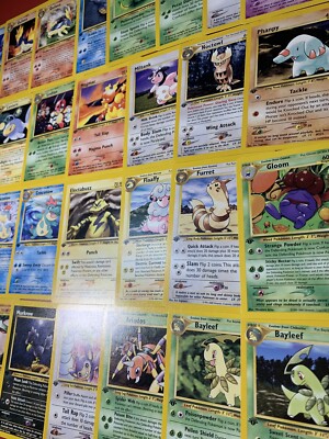 Pokemon Neo Genesis 1st Edition - Choose Your Card! 2000 Vintage