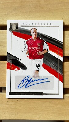 2020-21 Impeccable Illustrious DENNIS BERGKAMP Auto #5/5 2020-21 Impeccable Illustrious DENNIS BERGKAMP Auto #5/5