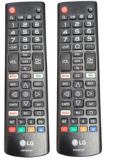 LOT OF 2 New AKB75675304 Replace Remote Control for LG Smart TV WITH BATTERY