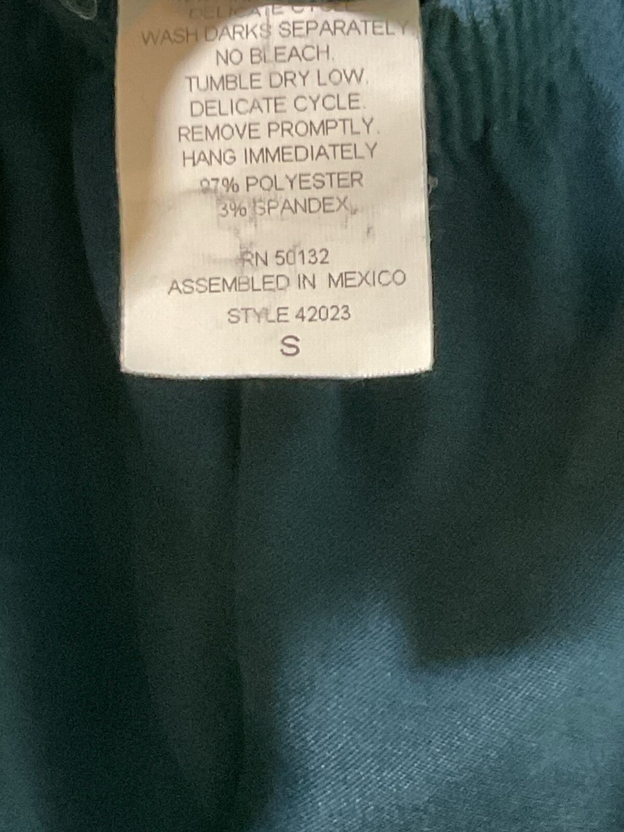 うぃ　まとめ BonWorth Pants Slacks Womens Size Blue Elastic Waist Pull On