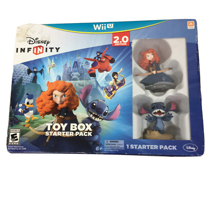 Disney Infinity 2.0 Toy Box Starter Pack, Stitch And Merida | eBay