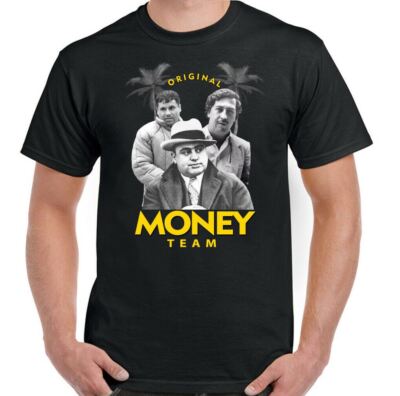 Pablo Escobar Maglietta El Chapo Al Capone Herren Lustige Gangster Mafia Drogen