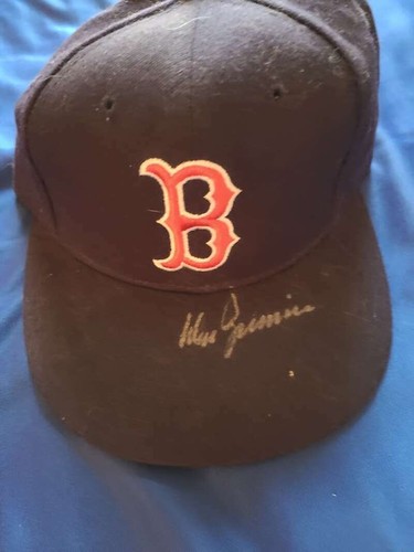 Don Zimmer JSA Fleer Cert Signed Red Sox Hat Autograph