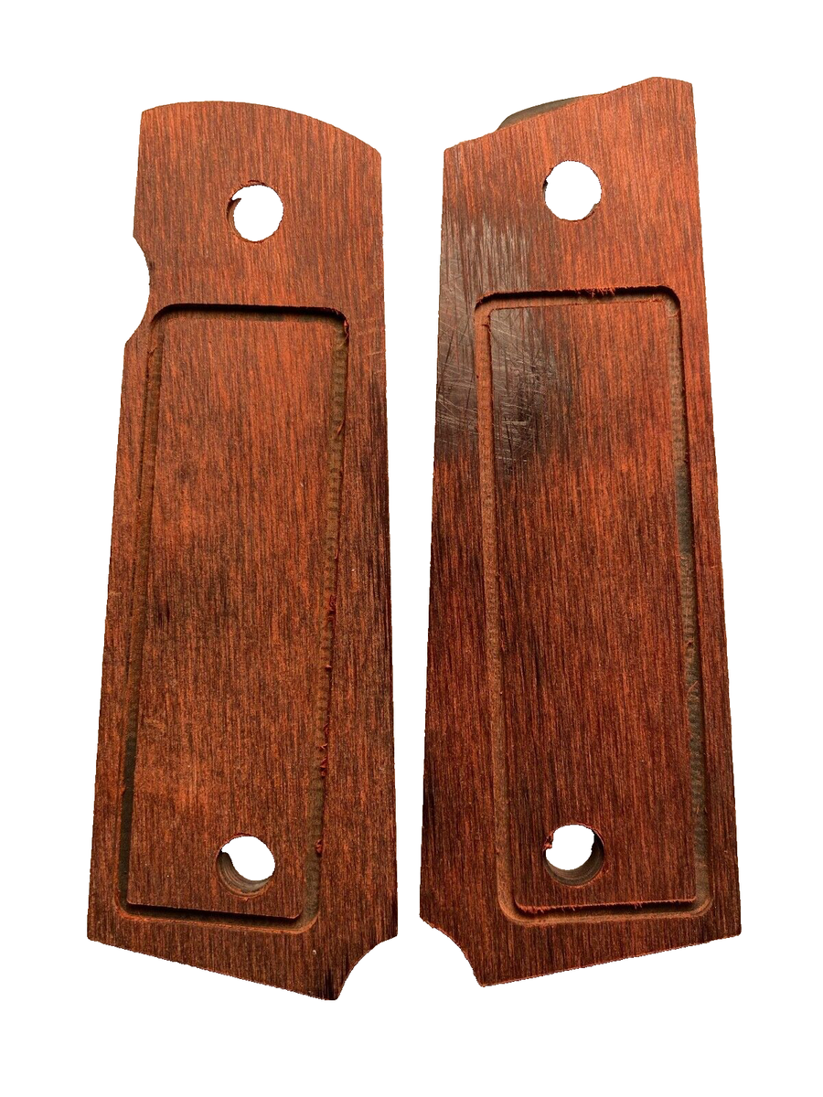 1911 - 1911A1 WWI WWII WOOD PISTOL REMINGTON UMC GRIPS | eBay