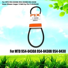 For MTD 954-0430A 954-0430B 954-0430 Snow Blower Auger V-Belt by Pix P-9540430