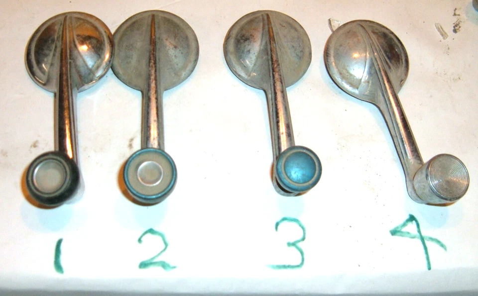 ОДИН (1) КОНЕЦ 1950-Х ИЛИ НАЧАЛО 60-Х OLDSMOBILE PONTIAC BUICK GM РУКОЯТКА ОКНА - Изображение 2 из 4