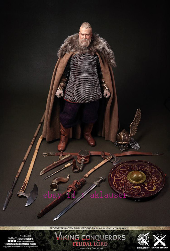 Coomodel 1/6 El003 Legends Of Empires Viking Conquerors Feudal