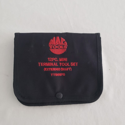 MAC Tools 12 pc. Mini Terminal Tool Set (extended shaft) TT95970 (NEW)