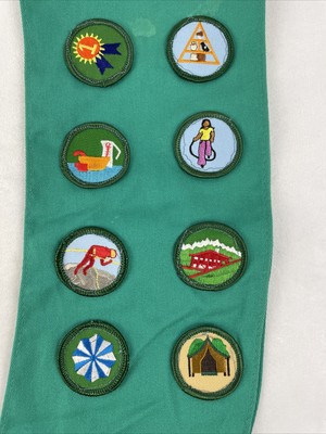 Green Girl Scouts Faces Logo Lapel Pin – 0.75" Metal Pinback With Resin Top, USA Made, Collectible Or Gift