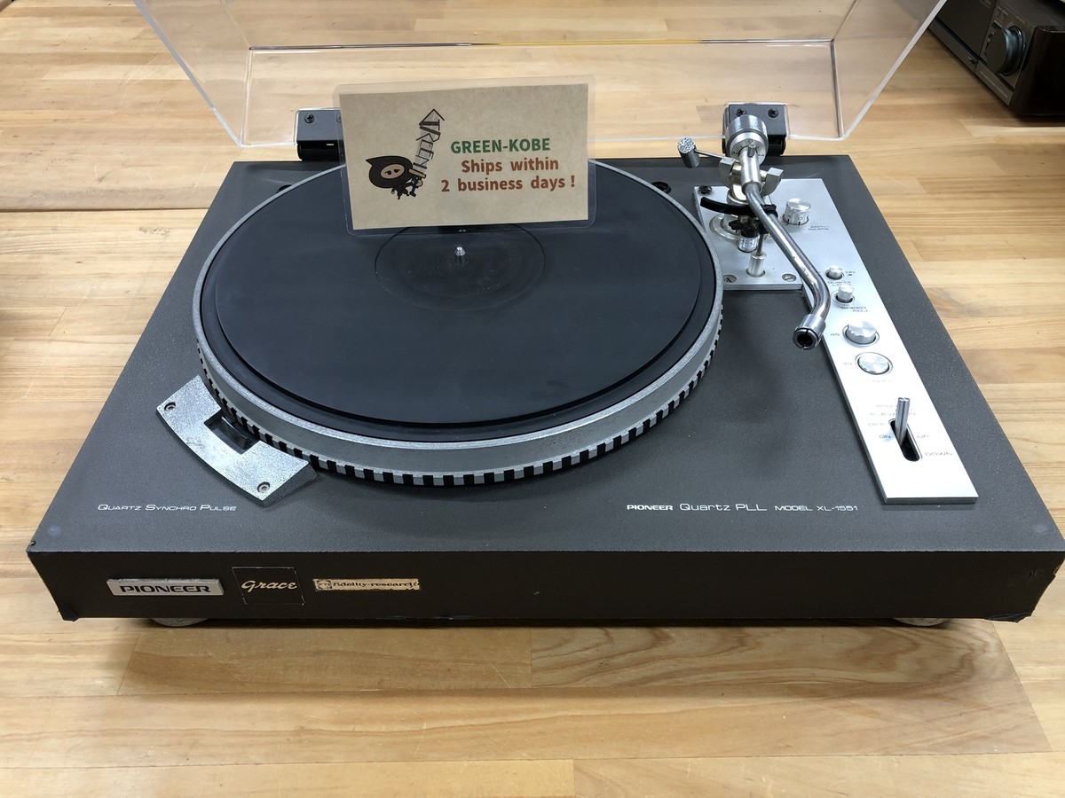 Pioneer（パイオニア）レコードプレーヤー　XL-1551 Pioneer XL-1551 Direct Drive Turntable Record Player | eBay