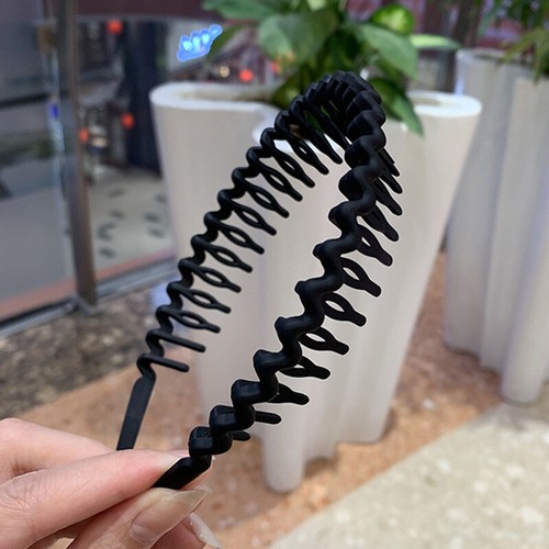 Toothed Headband Hair Band Alice Band Sports Sharks Tooth Zigzag Hair Accessory# - Foto 25 di 33