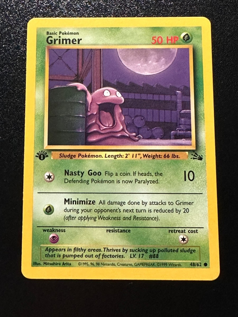 first edition grimer pokemon card - Dragon Listed With Mascot. Grimer - SM - Team