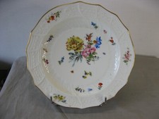 Ancien plat décoratif en porcelaine Epiag Bohème vers 1910-1945