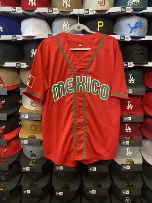 Mexico World Baseball Classic WBC Red Jersey (Sz S) | eBay