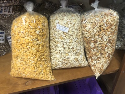 Holiday Popcorn - Kettle Corn - Cheese - Caramel