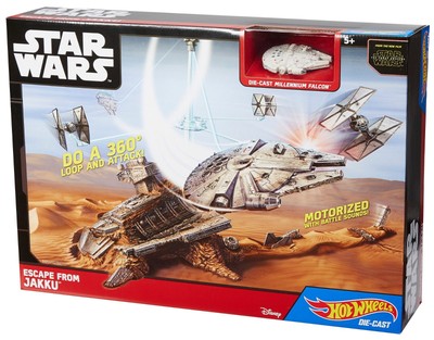 hot wheels star wars playset
