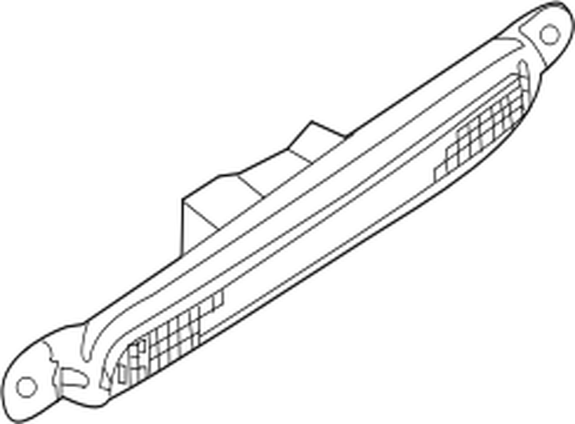 8334A065 Mitsubishi Lamp assy, high mounted stop 8334A065, New Genuine