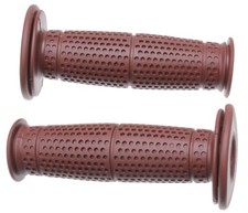 Griffe Retro 22 Lenkergriffe Motorradgriffe Lenker Bobber Cafe Racer für Simson