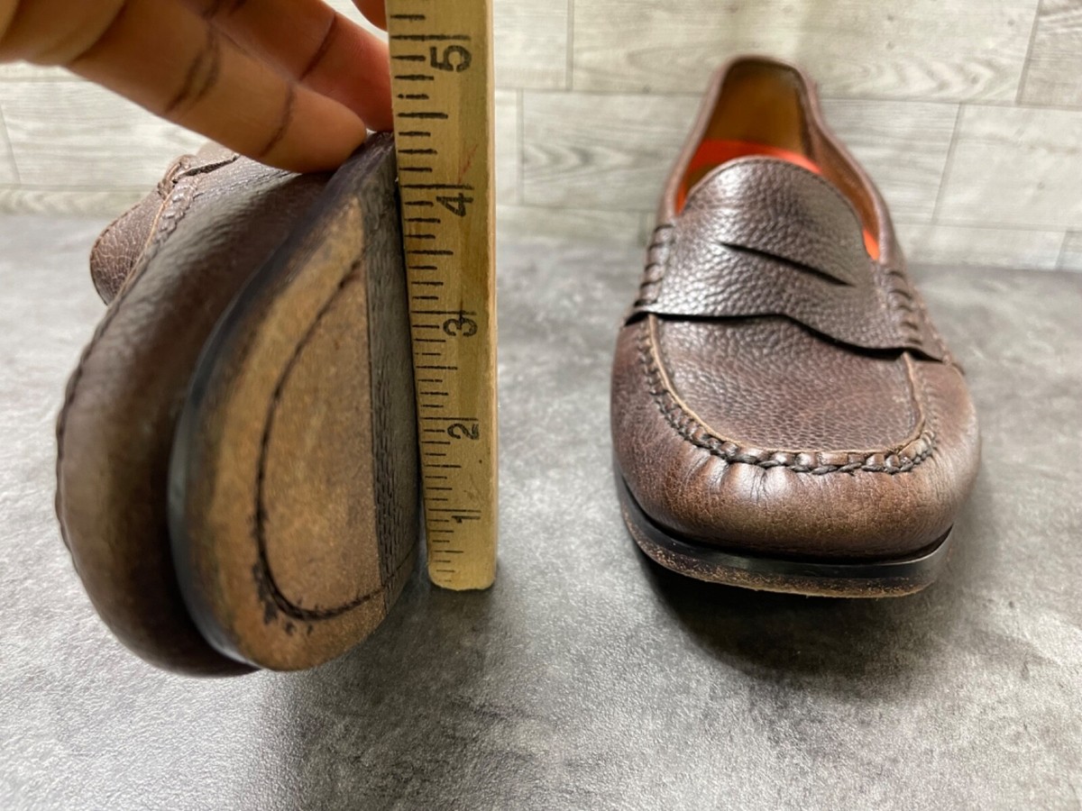 COLE HAAN C05140 Pebbled Pinch Slip-On Brown Casual Moc Loafers Men\'s Size 11 M Cole Haan Penny Loafers Men 9.5M Pinch Grand O.S Shoes Brown  main image 3