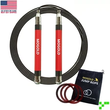 Jump Rope Boxing Lightweight 3-Ropes Ball Bearing Beaded Fitness Gym Speed Skip