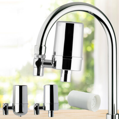 Faucet Water Filter DF1/DF2 Mount Filtration Tap Purifier Cleaner For Kitchen