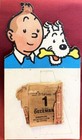 EO Tintin (divers) Rare plv éphéméride le petit farceur (Hergé) (be/tbe)