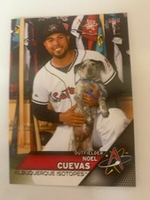 Noel Cuevas 2019 Albuquerque Isotopes Team Card