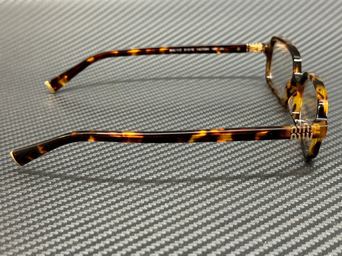 MIUMIU Miu Miu VMU11X Rectangle Glasses | Fashion Eyewear US