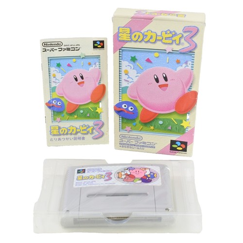 北米版 Kirby's Dream Land 3 取り扱い説明書 カービィ Kirby's