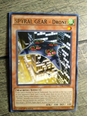Yu Gi Oh Spyral Gear Drone Tdil En0 New Rare First Ed Ebay