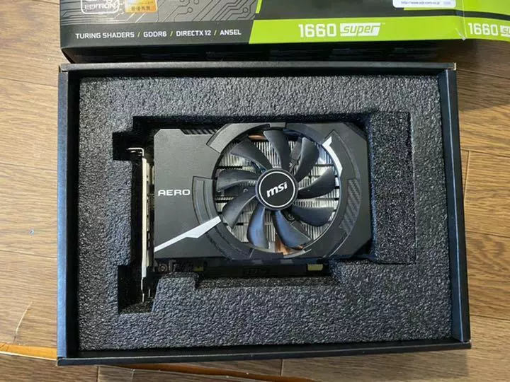 新品　GeForce GTX 1660 SUPER AERO ITX OC