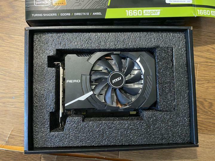 MSI GeForce GTX 1660 SUPER AERO ITX OC graphics board VD7112 | eBay