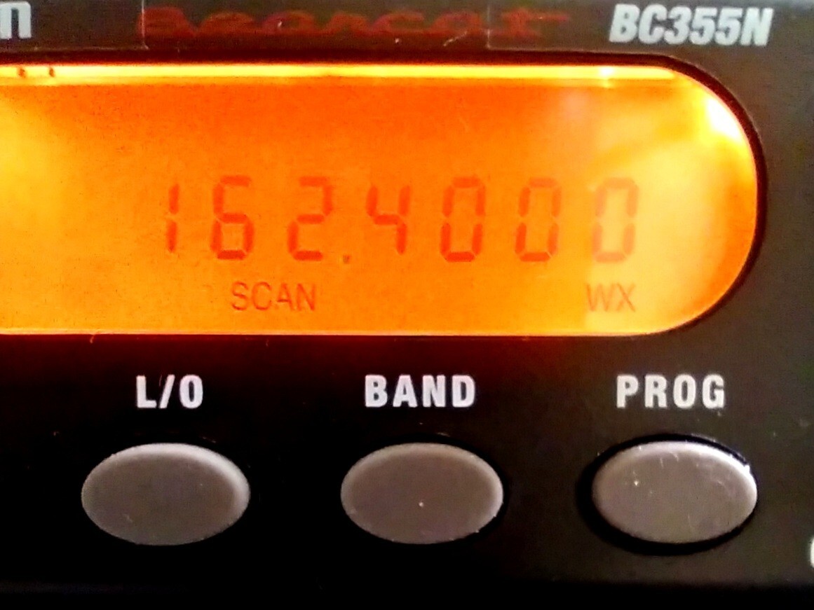 TESTED Uniden BC355N 800 MHz 300Channel Base Mobile Police Scanner w