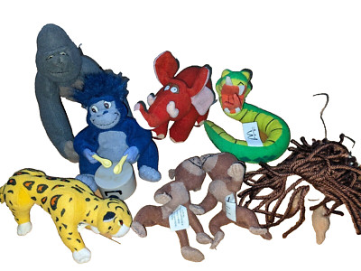 Tarzan McDonald's Happy Meal 1999 Plüsch Spielzeug Figuren Auswahl
