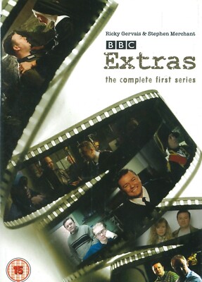 BBC Extras (2005) die Komplette Erste Serie DVD, Ricky Gervais, Stephen Merchant