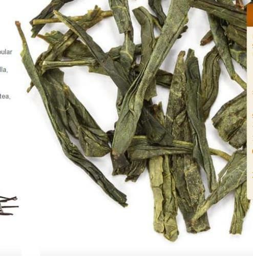 Vanilla Green tea loose leaf 5 ounce bag fresh