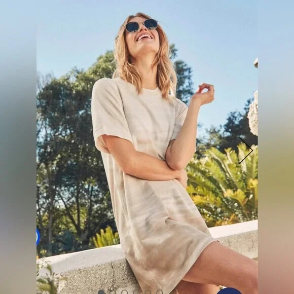 Splendid Leilani Dress Color Macadamia Ombre NWT Size S