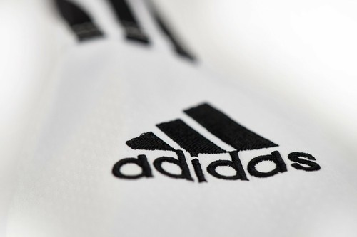 adidas kombinezon do taekwondo adi fighter eko w paski - garnitur taekwondo biały rev. - Zdjęcie 2 z 8