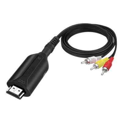 3 RCA to  HDMI Audio Male Cable 1M