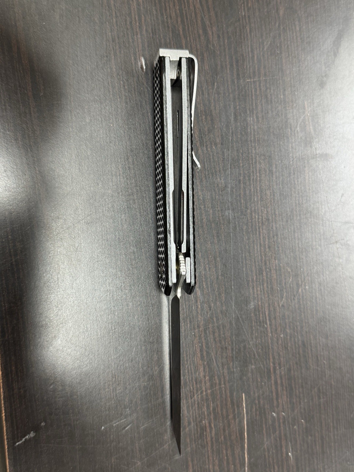 CRKT 7083 Richard Rogers CEO Microflipper Knife 2.21" Satin Sheepsfoot Black