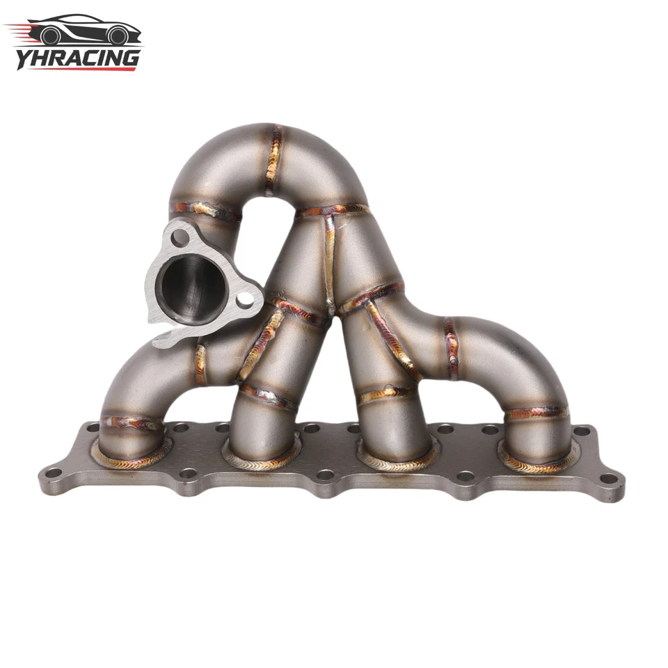 Colector de escape turbo 42 mm OD 3mm para Audi A3 S3 8L 1.8T 20V 96-06 Audi TT 316L Foto 3 de 4