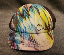 Youth O'Neil Brown Mesh Back Sunset Graphic Snapback Hat