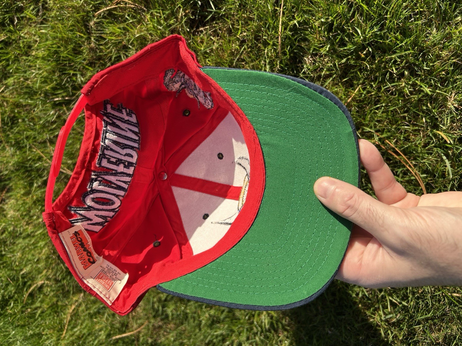 Wolverine Marvel Blockhead SnapBack Hat By Americ… - image 2