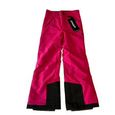Spyder Revel Snow Pants Girls Size S Pink Pockets Adjustable Lined